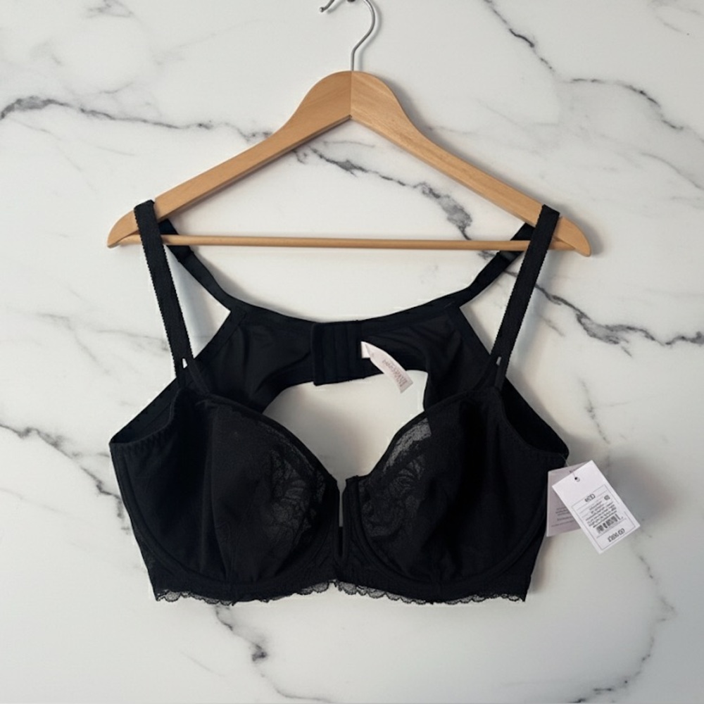 Auden Women’s Black Lace Underwire Bra – Size 42D (New with Tags)